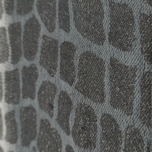 LADIES Soft Warm Fall Scarf with Fringed Ends, 76" X 27.5" Has a Glittery shine - Picture 7 of 7